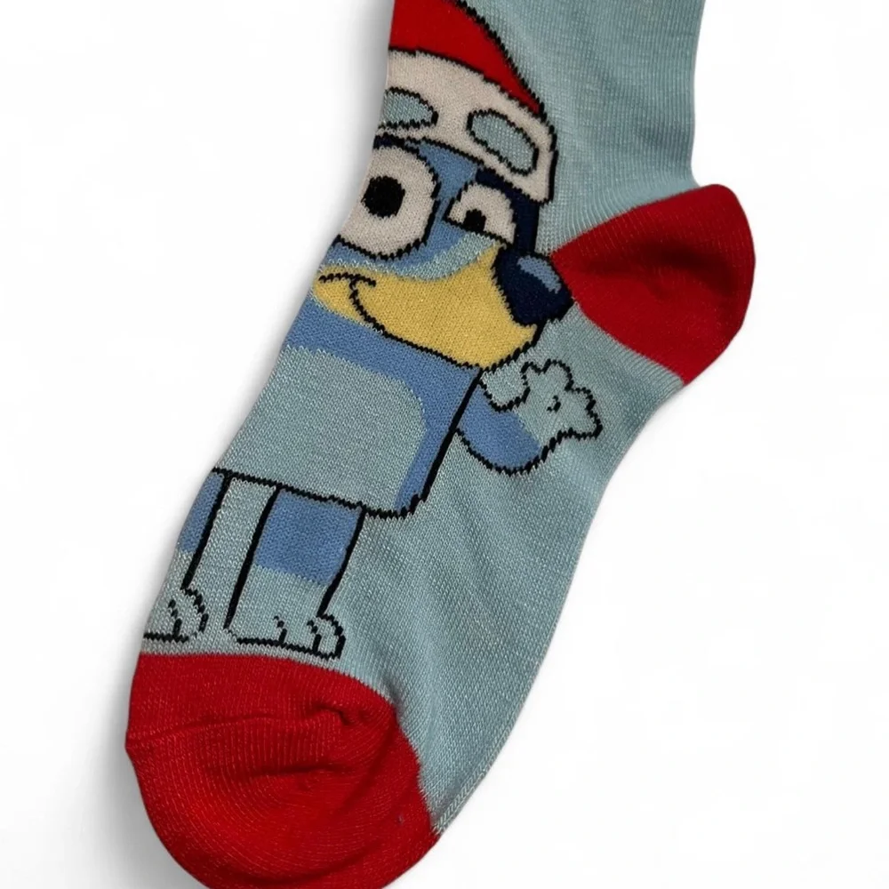 🩵🎄New Kids Bluey Christmas Socks - Picture 3 of 3